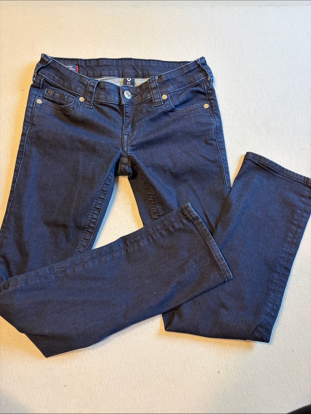 True Religion Skinny Jeans in Dark Blue